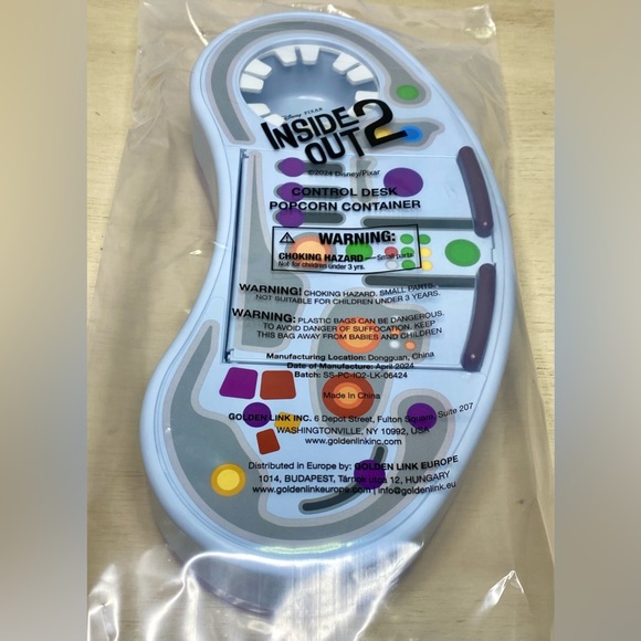 Disney Inside Out 2 Control Console Popcorn Bucket Pixar Limited Edition - Picture 9 of 11